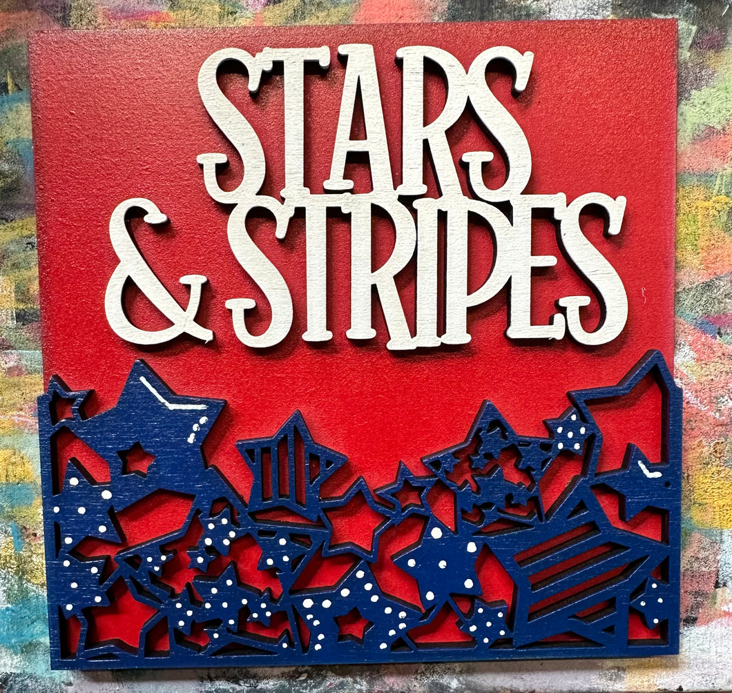 Tile - Stars and Stripes