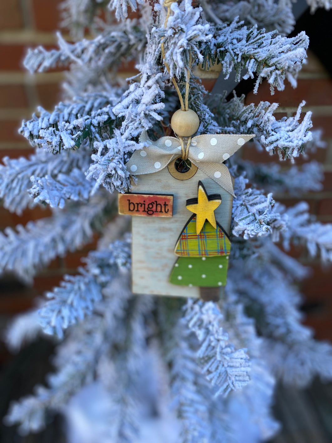 Christmas Character Tag Ornaments