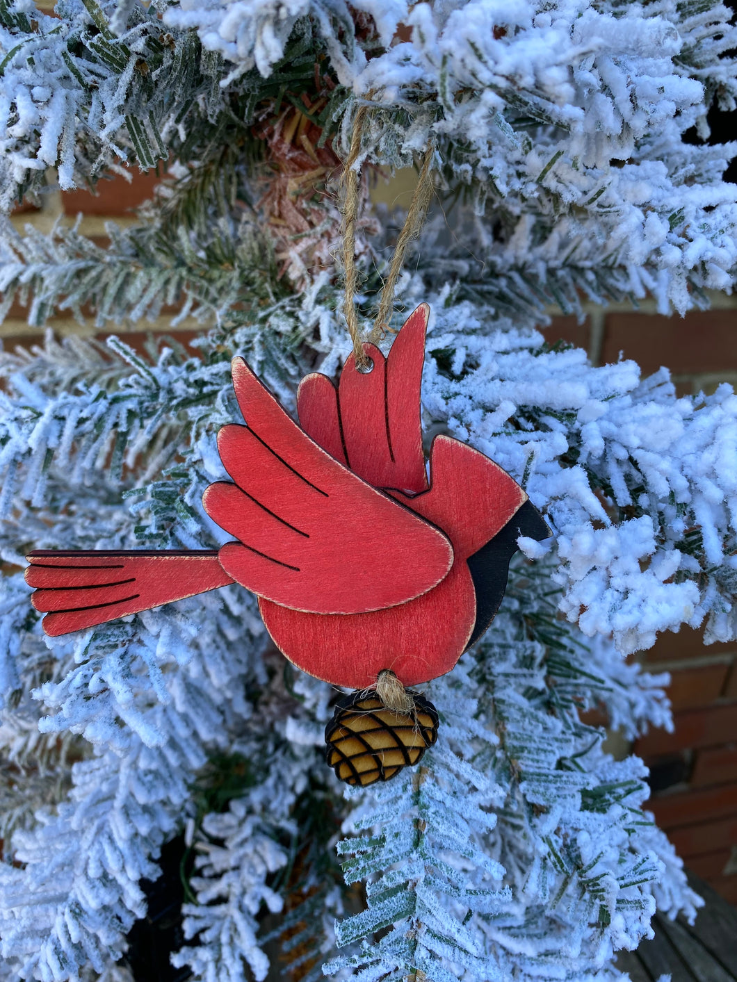 Cardinal Ornament